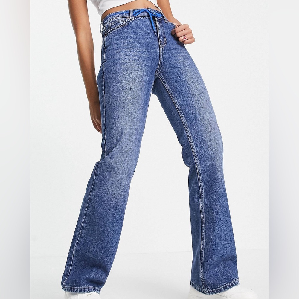 Topshop Two women’s Rigid Flare Jeans women’s size 31